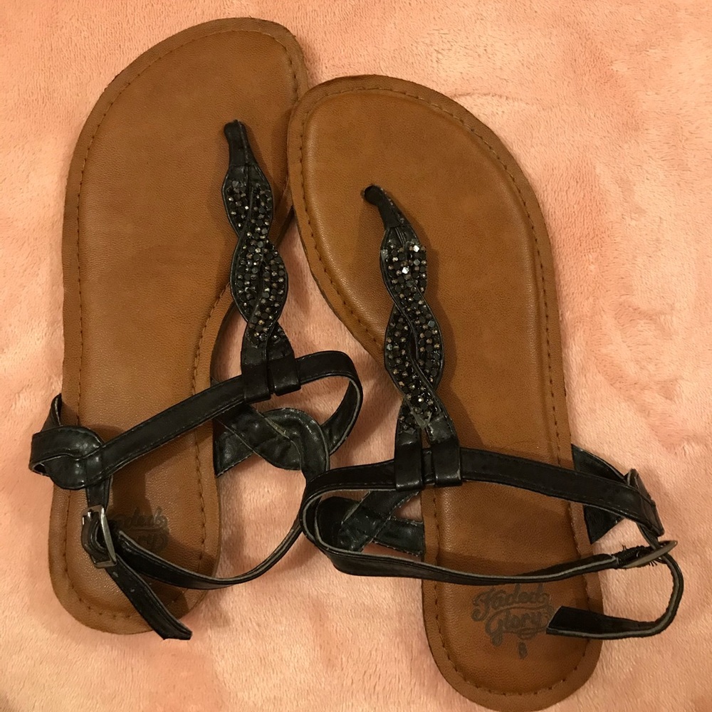Black Sandals
